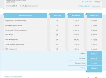 货代报价单:简约而不简单