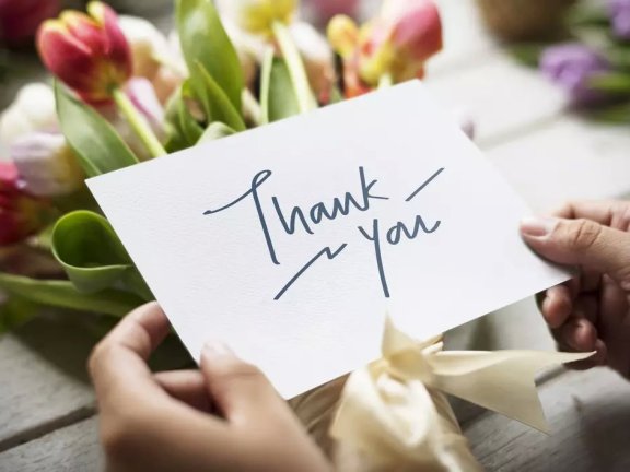 感谢信：销售的勋章