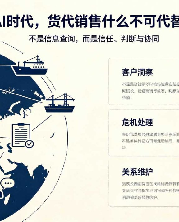 AI时代,货代什么不可替代?